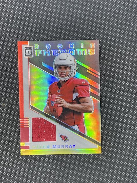 Donruss Optic Rookie Phenoms Red Yellow Prizm Kyler Murray Jersey