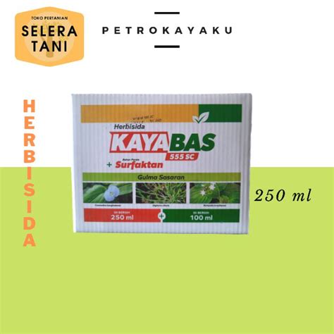 Jual Herbisida KAYABAS 555 SC Surfaktan 250 ML Shopee Indonesia