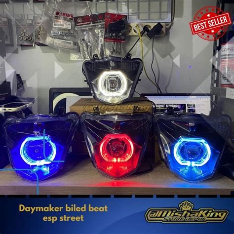 Jual Lampu Biled Honda Beat Esp Street Spek Terang Full Set Shopee