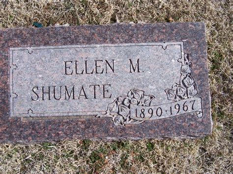 Ellen M Shumate Find A Grave Memorial