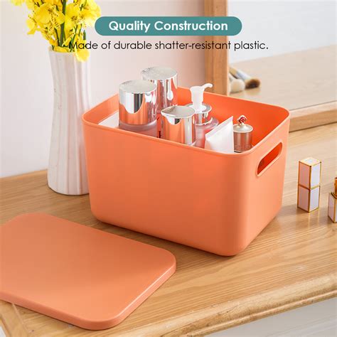 Stora Plastic Storage Bin With Lid Pack L Pack