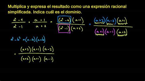 Multiplicaci N Y Divisi N De Expresiones Racionales Youtube