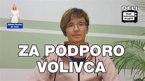 Za Podporo Volivca Sabina Sen Ar Stranka Resni Ca Youtube