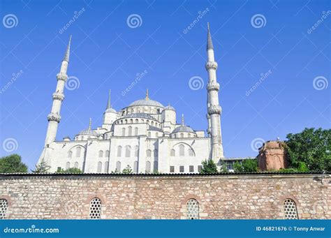 Blue Mosque stock photo. Image of scenic, architecture - 46821676