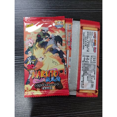 Booster Avulso Cartas Naruto Oficiais Da Kayou T W Shopee Brasil