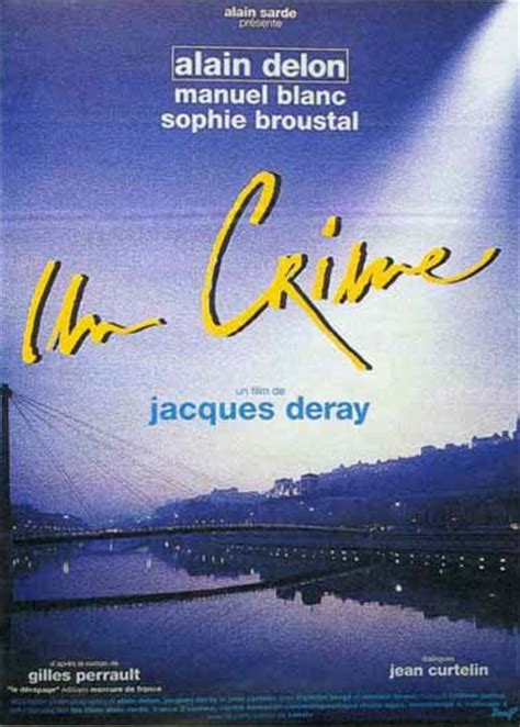 Un Crime De Jacques Deray 1993 Unifrance