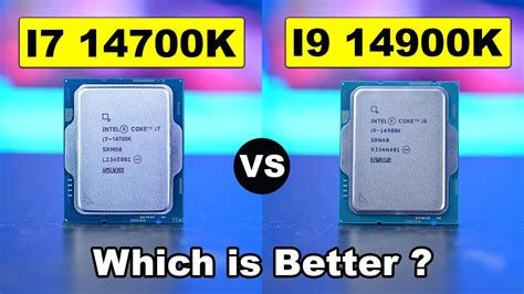 Intel Core I7 14700k Vs Intel Core I9 14900k Review Gaming