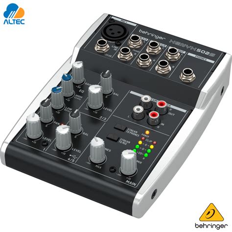 Behringer Xenyx S Mezclador De Entradas Con Interfaz Usb