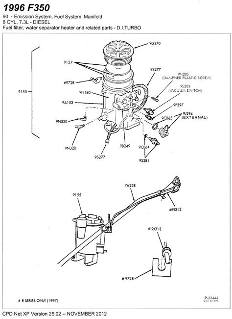 Ford 73 Powerstroke Fuel System Diagram