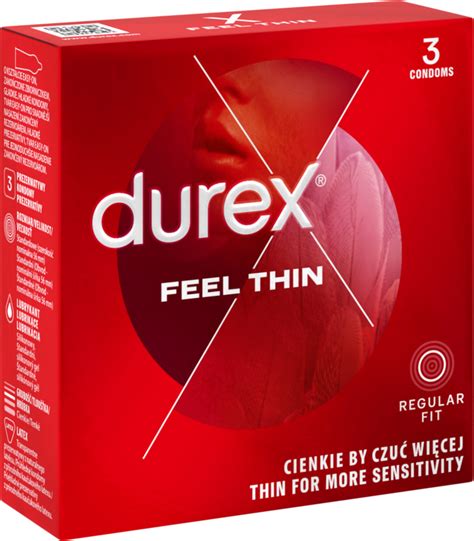 DUREX Prezerwatywy Feel Thin 3 Szt Drogeria Rossmann Pl