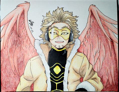 Some Hawks Fan Art Rbokunoheroacademia