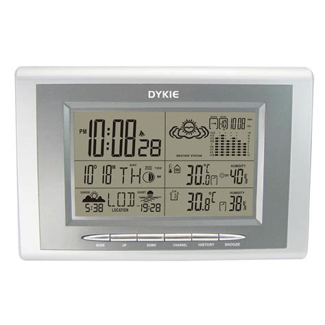 Dykie Mhz Wireless Weather Station With Hygro Thermometer Digital