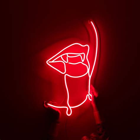 Bloody Vampire Neon Sign Liuyang Lamps