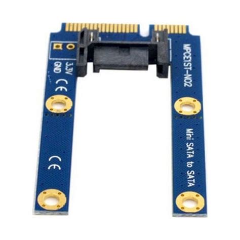 Fvh Mm Mini Pci E Msata Ssd To Flat Sata Pin Hard Disk Drive Pcba