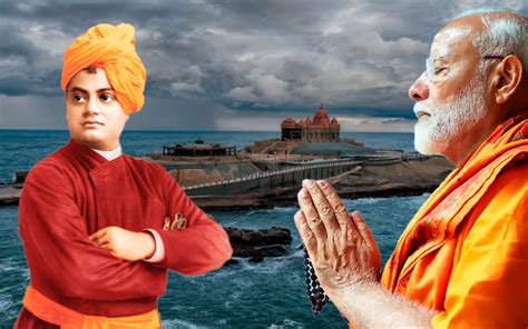 Pm Narendra Modi Begins Meditation At Vivekananda Rock Memorial Grisu