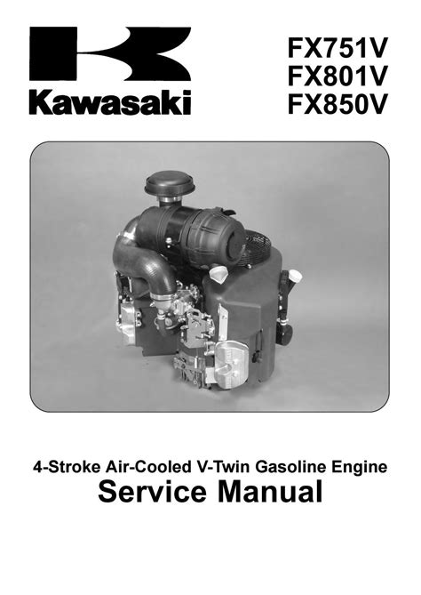 Kawasaki Fx801v Engine Maintenance Manual