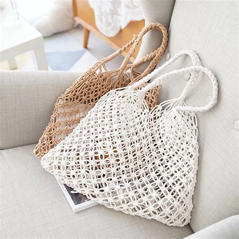 Sac Macramé Nouvelle Collection Deté Boutique