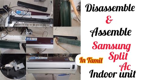 How To Disassemble And Assemble Samsung Split Ac Indoor Unitindoor Panel