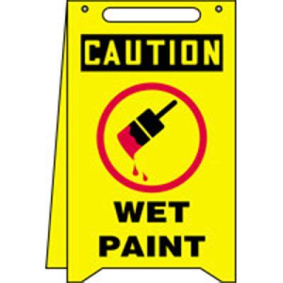 Caution Wet Paint Sign - ClipArt Best