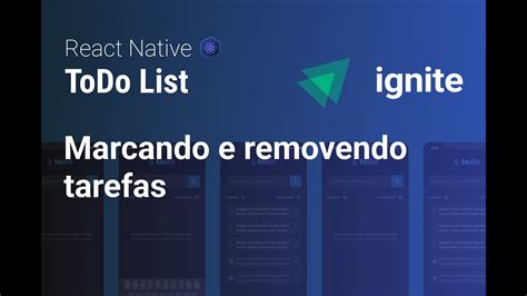 Desafio Ignite React Native ToDo List 9 Marcando E Removendo