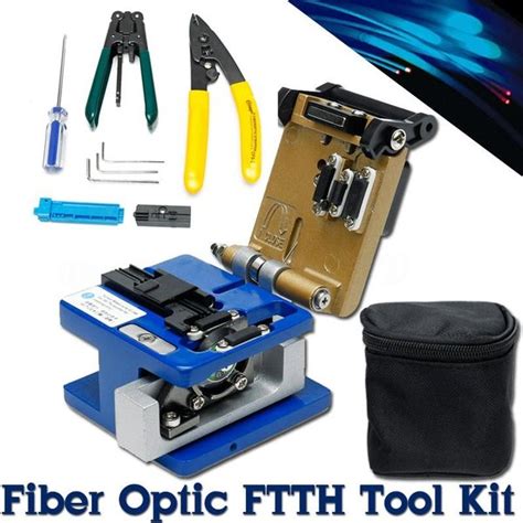 Jual Pcs Fiber Optic FTTH Tool Kit FC 6S Cutter Fiber Cleaver Optical