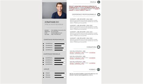 PPT Modèle CV pour apprentissage en alternance 2020