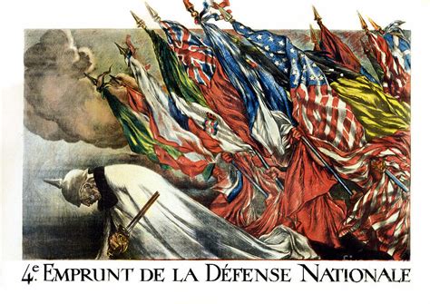 Poster For The Th Loan De La Defense Nationale Drawing By Jules