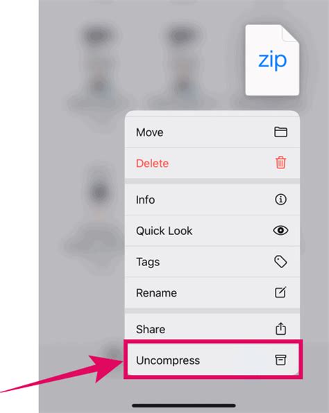 How To Zip And Unzip Files On IPhone Without Installing An App