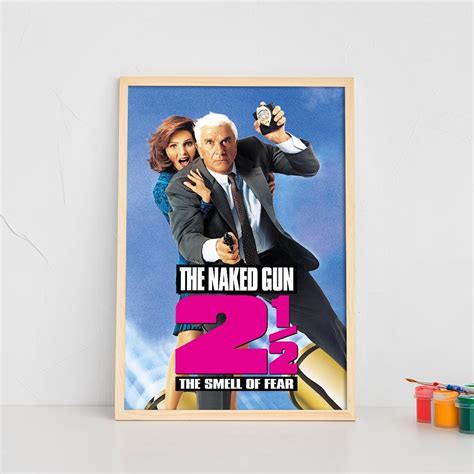 The Naked Gun 1991 Movie Poster High Quality Canvas Poster Poster Gifts Art Print Etsy