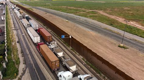 Truckers Forced to Wait Hours, Sometimes Days at Border as Agents Reassigned | KTLA