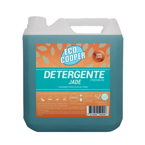 Detergente Premium Jade Fungicida Con Nano Cobre L Eco Cooper