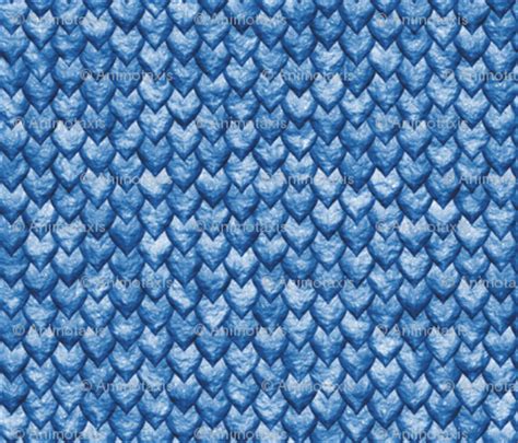 Blue Dragon Skin fabric - animotaxis - Spoonflower