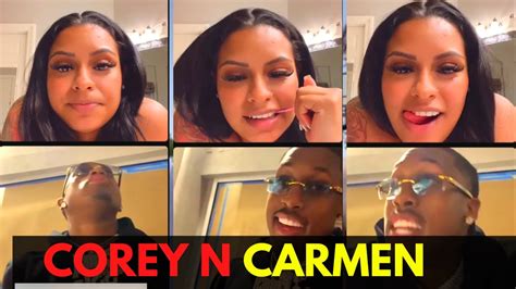 Corey And Carmen Pritchett Instagram Live Corey Pritchett Instagram Live 22 Feb 2022 Youtube