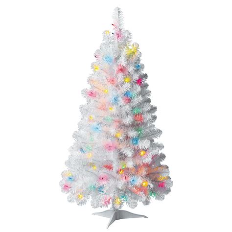 Holiday Time Pre Lit Flocked Christmas Tree Christmas Decorations 2021