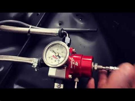 How To Adjust A Fuel Pressure Regulator YouTube