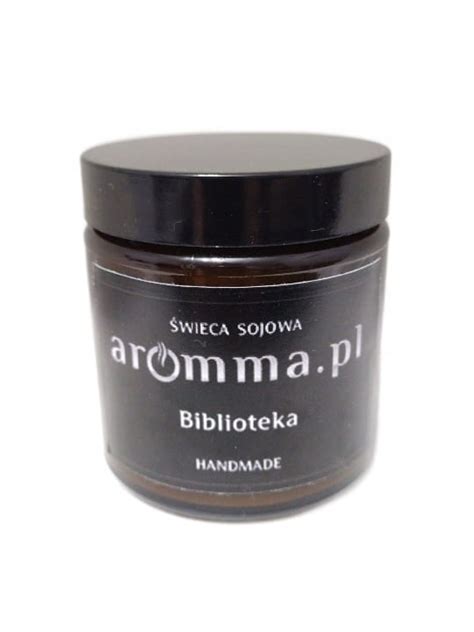 Biblioteka 120 ml Aromma pl Świece zapachowe tworzone z pasją