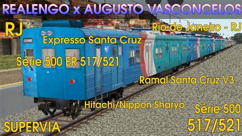 Hmmsim Cptm Trecho Entre Realengo X Augusto Vasconcelos S Rie