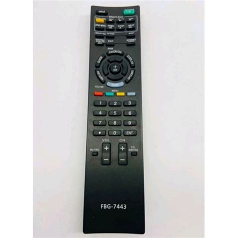 Controle Remoto Tv Sony Bravia Led Lcd Kdl Ex Le Shopee Brasil