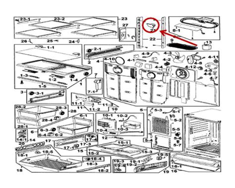 Samsung Rf267aers Xaa Refrigerator Parts