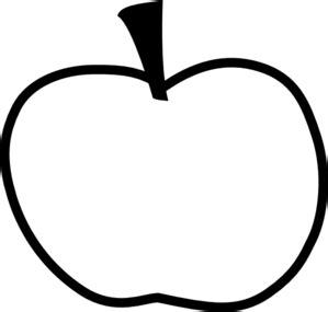 Apple Outline - ClipArt Best