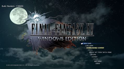 Final Fantasy XV Windows Edition Screenshots For Windows MobyGames