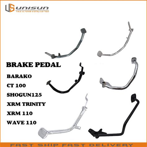 1Pcs Motorcycle Brake Pedal For XRM110 WAVE110 SHOGUN125 BARAKO CT100