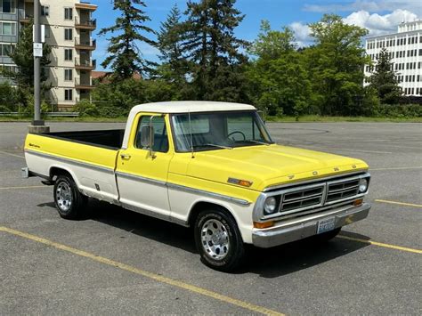 1972 Ford F250 127k Xlt Camper Special 390 Factory Ac Worldwide No