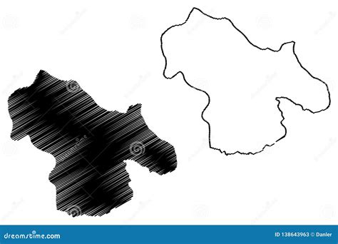 Kohgiluyeh and Boyer-Ahmad Province Map Vector Stock Vector ...