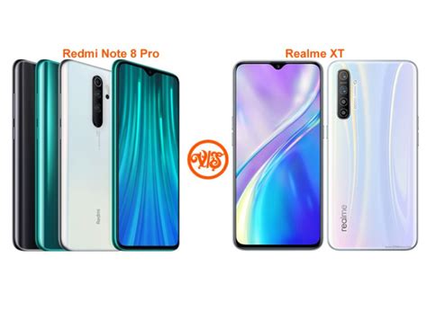 Realme Xt Vs Xiaomi Redmi Note 8 Pro Specs Comparison