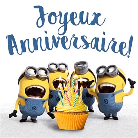 Joyeux Anniversaire Gif Animé Musique