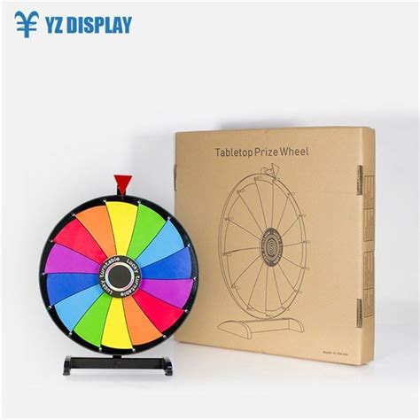 China Cheap 24 Inch Tabletop Prize Wheel Suppliers, Manufacturers, Factory - YIZHAN