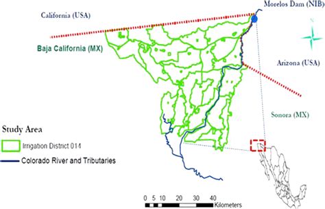 Colorado River Delta Map