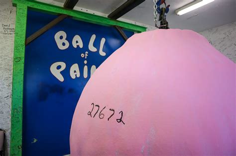 The Worlds Largest Ball Of Paint Anderson Madison County Visitors Bureau