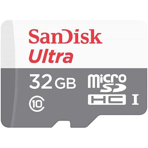 Cart O De Mem Ria Sandisk Micro Sd Ultra Gb Kabum